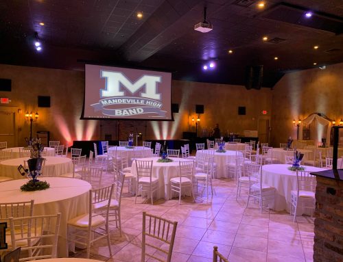 Graduations at Fleur De Lis Event Center: Transforming Our Blank Canvas into a Graduation Masterpiece.